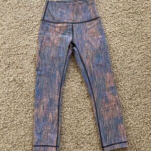 Lululemon cropped leggings